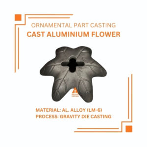 Cast Aluminium Flower
